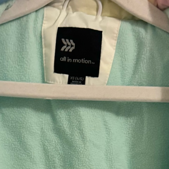 All In Motion Puffer Rainbow Pastel Multi-Colored Jacket w/Hood. Size XS… - Picture 16 of 16